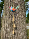 Handcrafted Blossom Birds Wind Chimes (Set of 3)