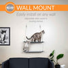 Wall Mounted Cat Shelf in Single or Double Decker