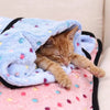 Super Soft  Cute Kitty Flannel  Blanket in 3 colors & sizes