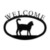 Cat Welcome Signs in 3 Different Styles Proudly Made in USA